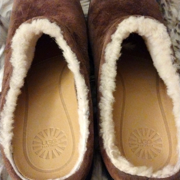 UGG Sheepskin Clogs Slides Slippers - Picture 10 of 13